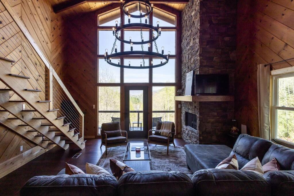Family Cabin Near Smoky Mtn Entrance Nantahala 罗宾斯维尔 外观 照片