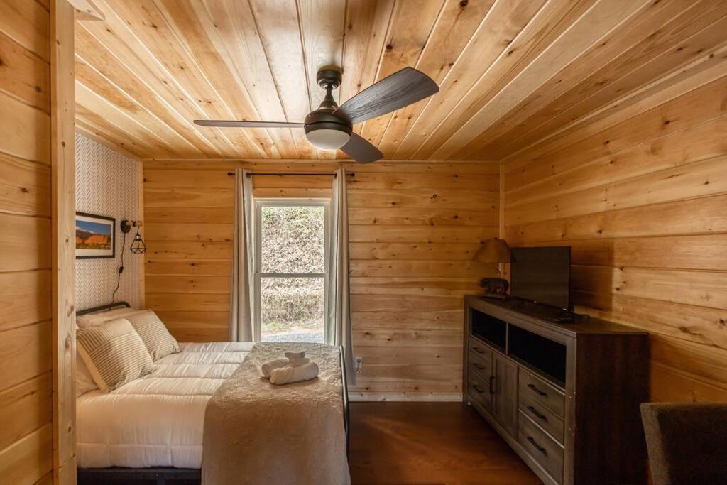 Family Cabin Near Smoky Mtn Entrance Nantahala 罗宾斯维尔 外观 照片