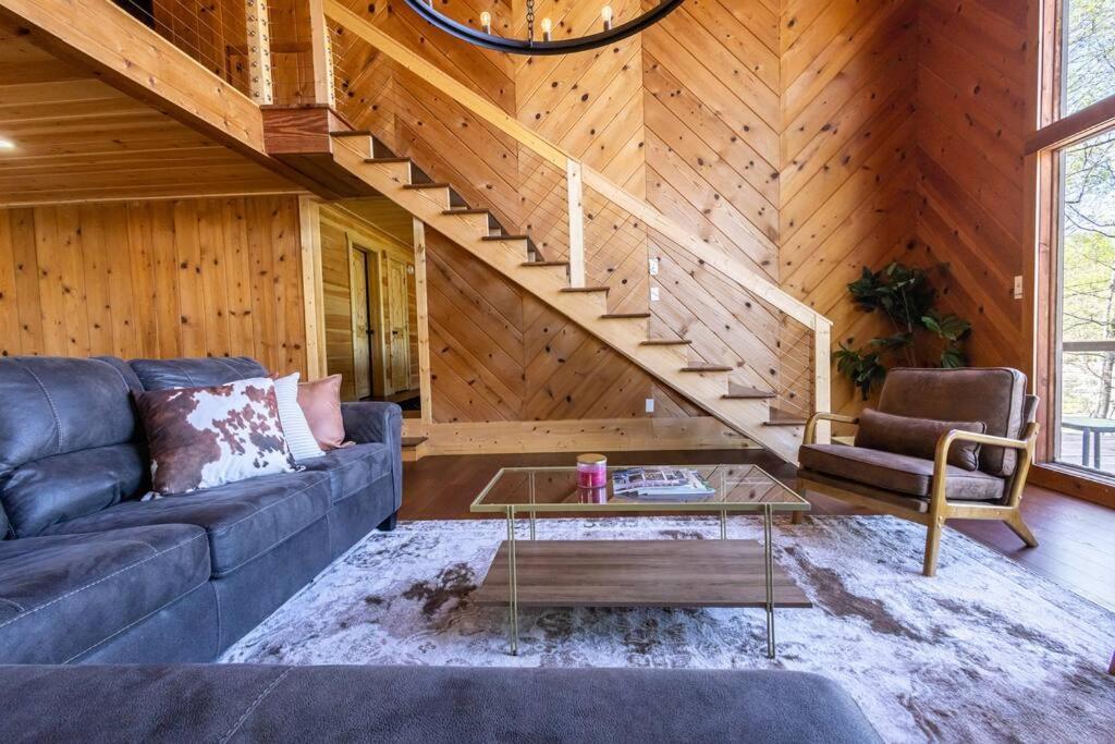 Family Cabin Near Smoky Mtn Entrance Nantahala 罗宾斯维尔 外观 照片