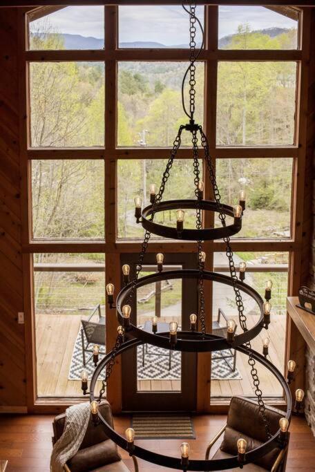 Family Cabin Near Smoky Mtn Entrance Nantahala 罗宾斯维尔 外观 照片