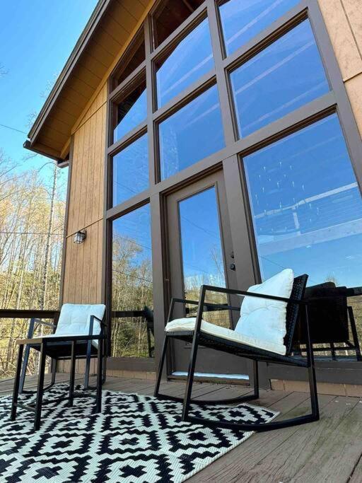 Family Cabin Near Smoky Mtn Entrance Nantahala 罗宾斯维尔 外观 照片